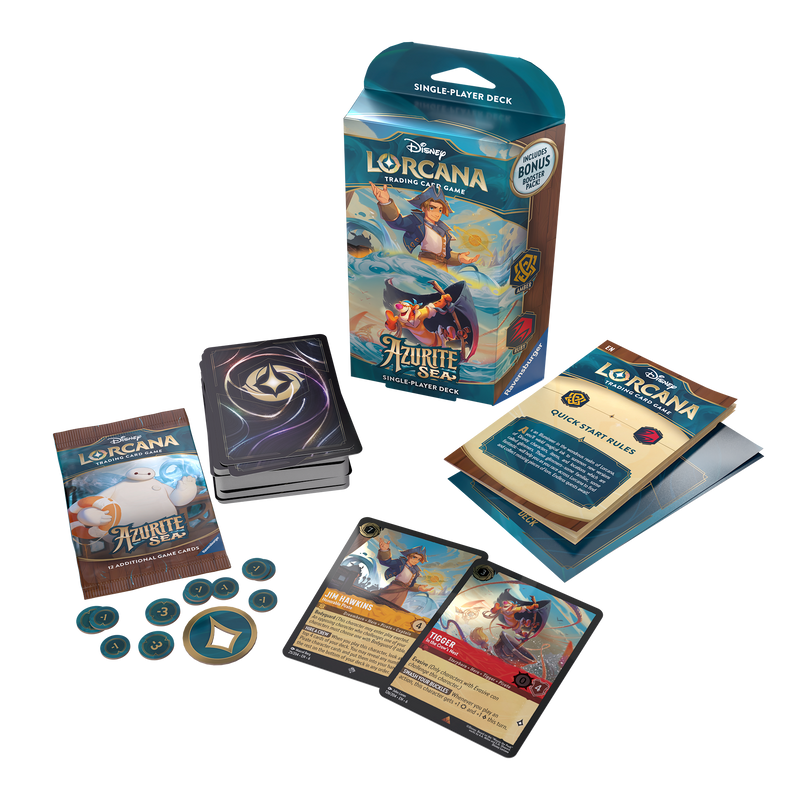 Disney Lorcana: Azurite Sea Starter Deck