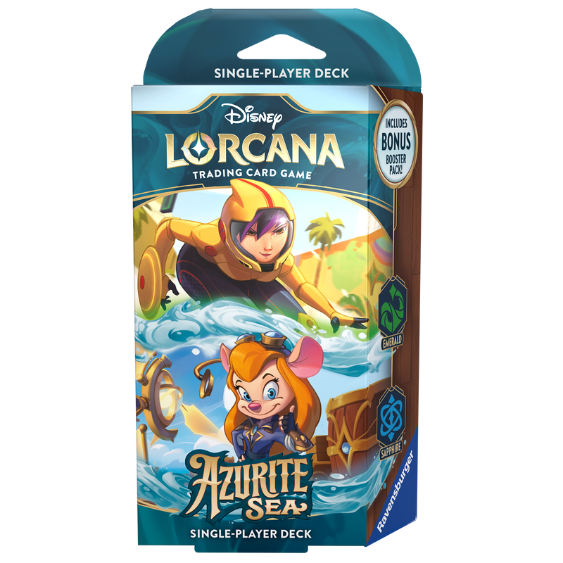 Disney Lorcana: Azurite Sea Starter Deck