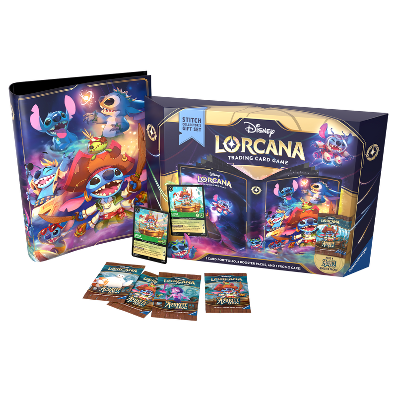 Disney Lorcana: Azurite Sea Stitch Collector's Gift Set