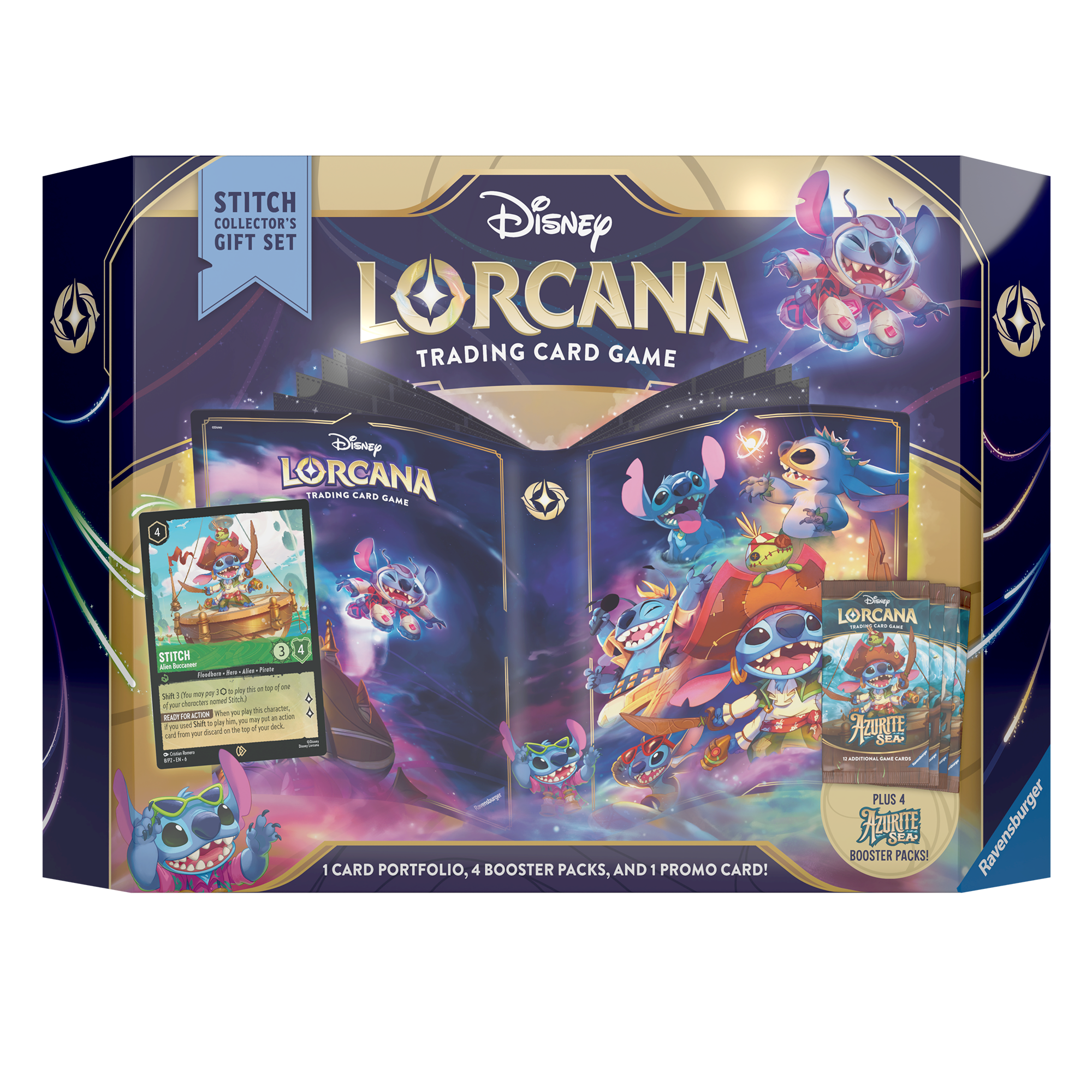 訳あり 新品　ロルカナ　Azurite Sea Stitch Gift Set Disney Lorcana: Azurite Sea Stitch Collector's Gift Set