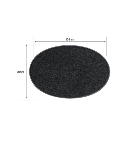 GW Base Oval 105x70mm Bulk (Single Base)