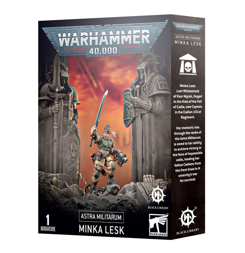 GW Warhammer 40K Astra Militarum Minka Lesk