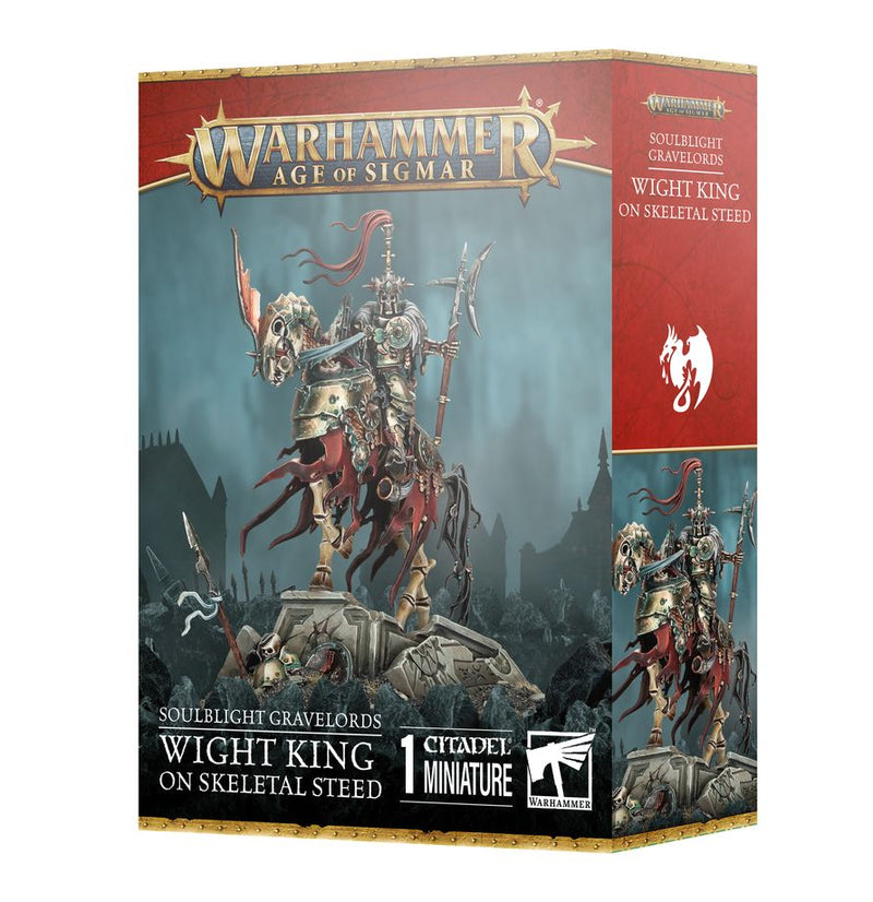 GW Age of Sigmar Soulblight Gravelords Wight King on Skeletal Steed / Wight Lord on Skeletal Steed