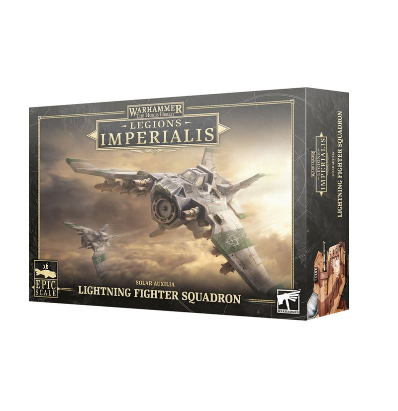 GW Legions Imperialis Solar Auxilia Lightning Fighter Squadron