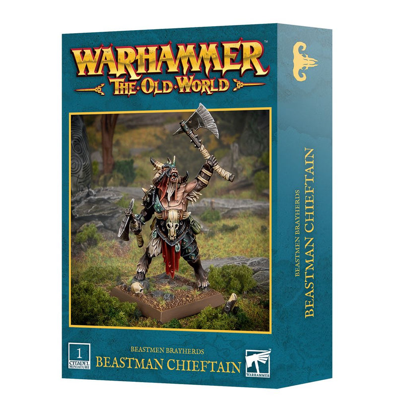 GW Warhammer The Old World Beastmen Brayherds Beastman Chieftain