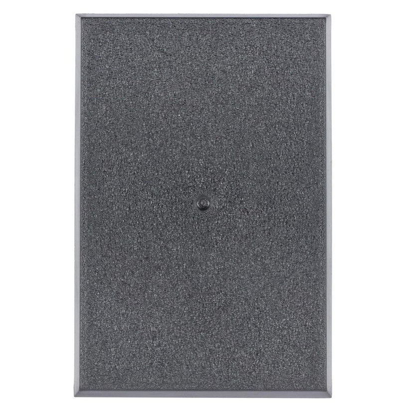 GW Base 50mm x 75mm Rectangular Bulk (Single Base)