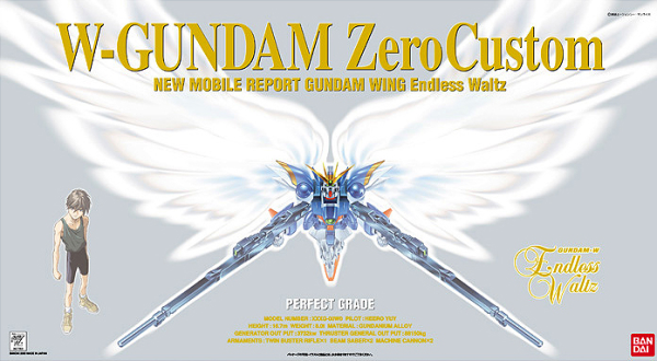 Gunpla PG 1/60 Wing Zero Gundam EW Custom "Gundam Wing Endless Waltz"