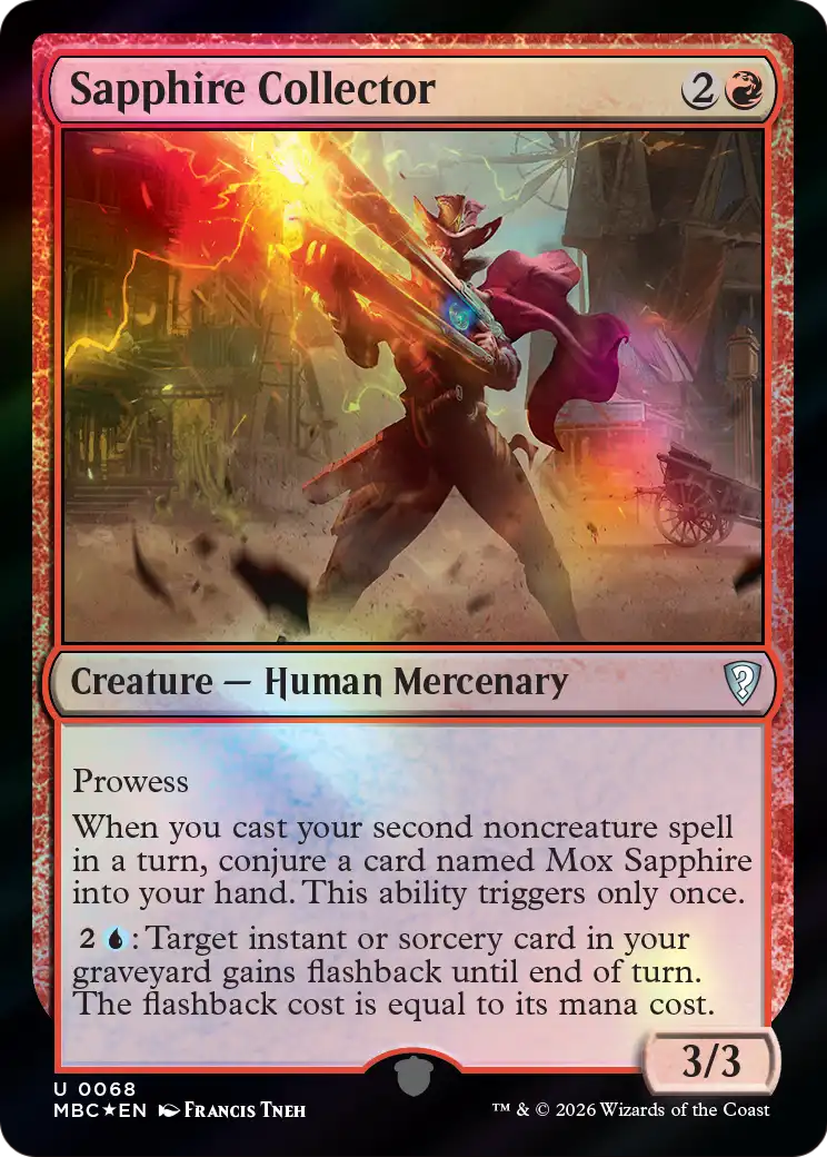 Sapphire Collector [Mystery Booster: Commander Edition]
