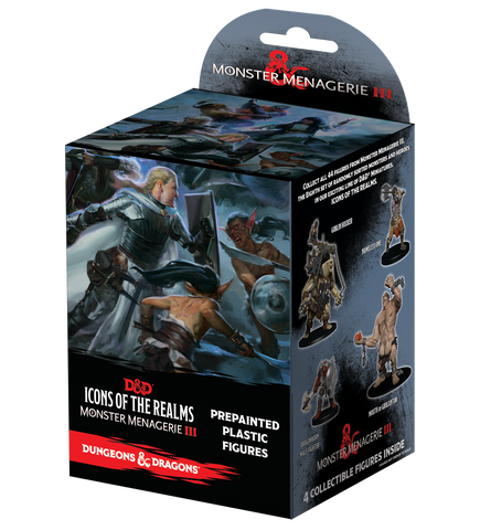 Wizkids D&D Minis Icons of the Realms 8: Monster Menagerie 3 Booster