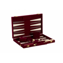 Backgammon - 18" Burgundy Velvet
