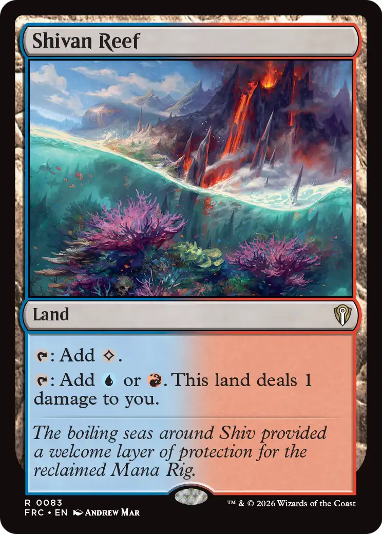 Shivan Reef [Reality Fracture Commander]
