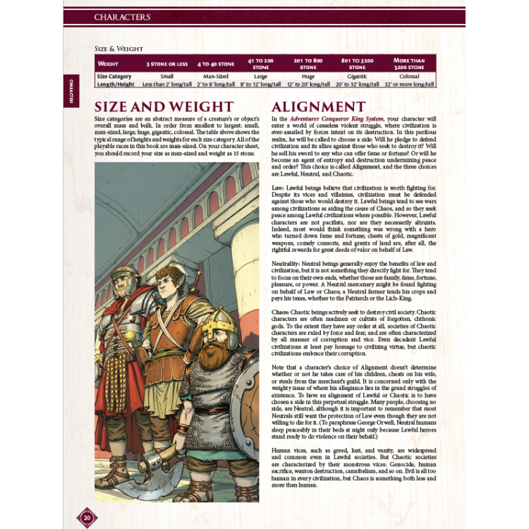 RPG ACKS II Revised Rulebook