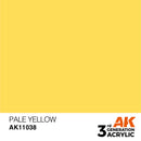 AK Interactive 3rd Gen Acrylic Pale Yellow 17ml