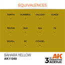 AK Interactive 3rd Gen Acrylic Sahara Yellow 17ml