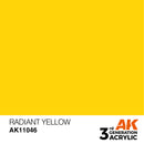 AK Interactive 3rd Gen Acrylic Radiant Yellow 17ml