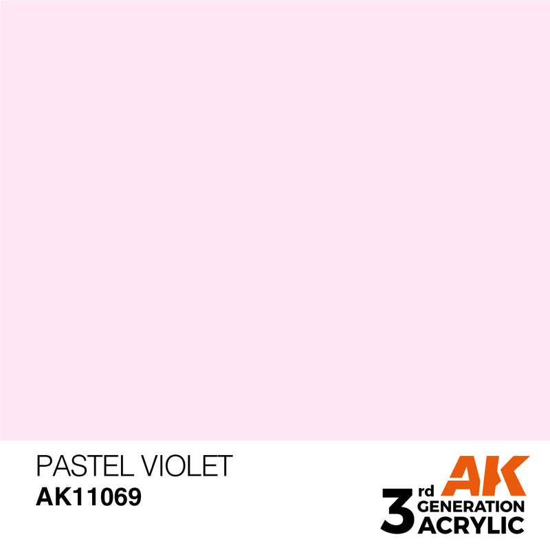 AK Interactive 3rd Gen Acrylic Pastel Violet 17ml