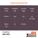 AK Interactive 3rd Gen Acrylic Purple 17ml