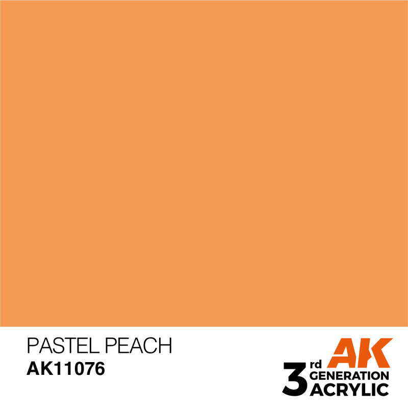 AK Interactive 3rd Gen Acrylic Pastel Peach 17ml