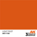 AK Interactive 3rd Gen Acrylic Light Rust 17ml