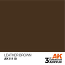 AK Interactive 3rd Gen Acrylic Leather Brown 17ml