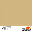 AK Interactive 3rd Gen Acrylic Light Earth 17ml