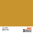AK Interactive 3rd Gen Acrylic Ochre 17ml