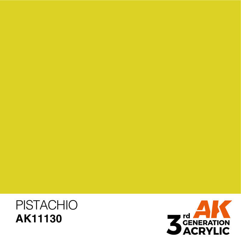 AK Interactive 3rd Gen Acrylic Pistachio 17ml