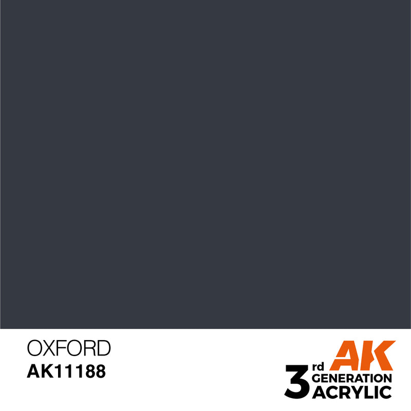 AK Interactive 3rd Gen Acrylic Oxford 17ml