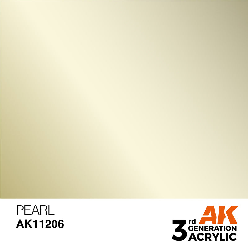 AK Interactive 3rd Gen Acrylic Pearl Metallic 17ml