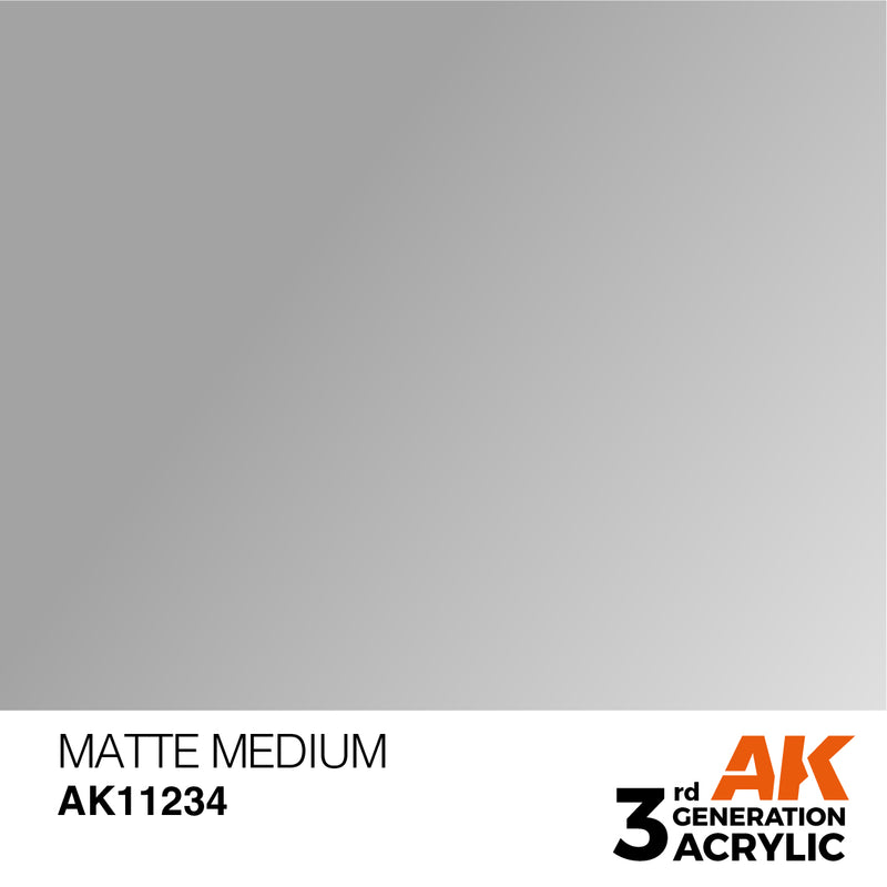 AK Interactive 3rd Gen Acrylic Matte Medium 17ml