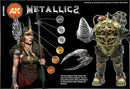 AK Interactive Paint Set Metallics