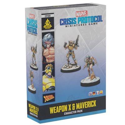 Mcp153 Marvel Crisis Protocol Weapon X and Maverick