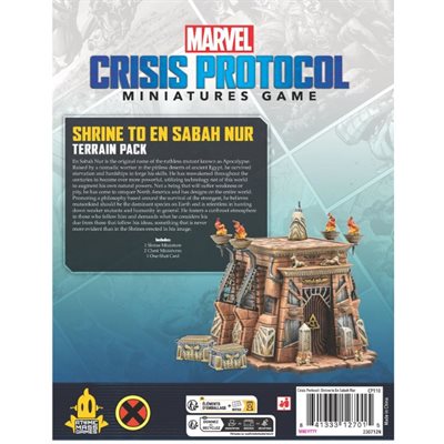 MCP110 Marvel Crisis Shrine To En Sabah Nur Terrain Pack