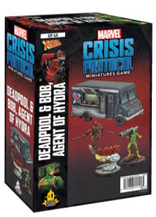 MCP45 Marvel Crisis Protocol Deadpool & Bob & Taco Truck Character Pack