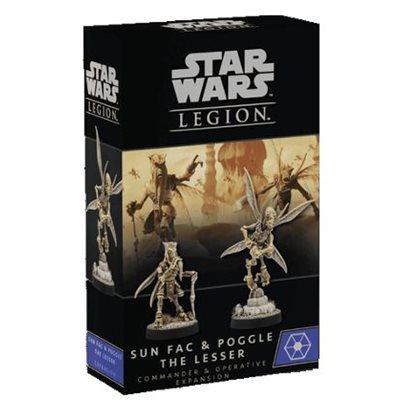 SWL116 Star Wars Legion Sun Fac & Poggle the Lesser Commander Expansion