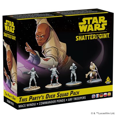 SWP08 Star Wars Shatterpoint: This Party's Over: Mace Windu Squad Pack