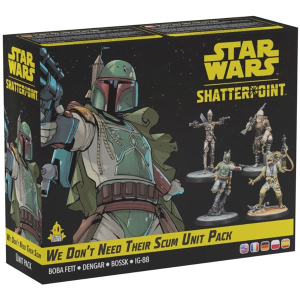 ATOSWP25 Star Wars Shatterpoint: We Don't Need Their Scum Unit Pack