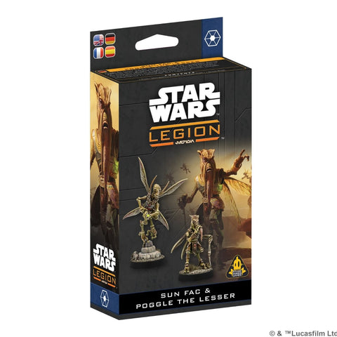 *Pre-order* SWQ101 Star Wars Legion Sun Fac & Poggle The Lesser *Releases Friday, March 13*