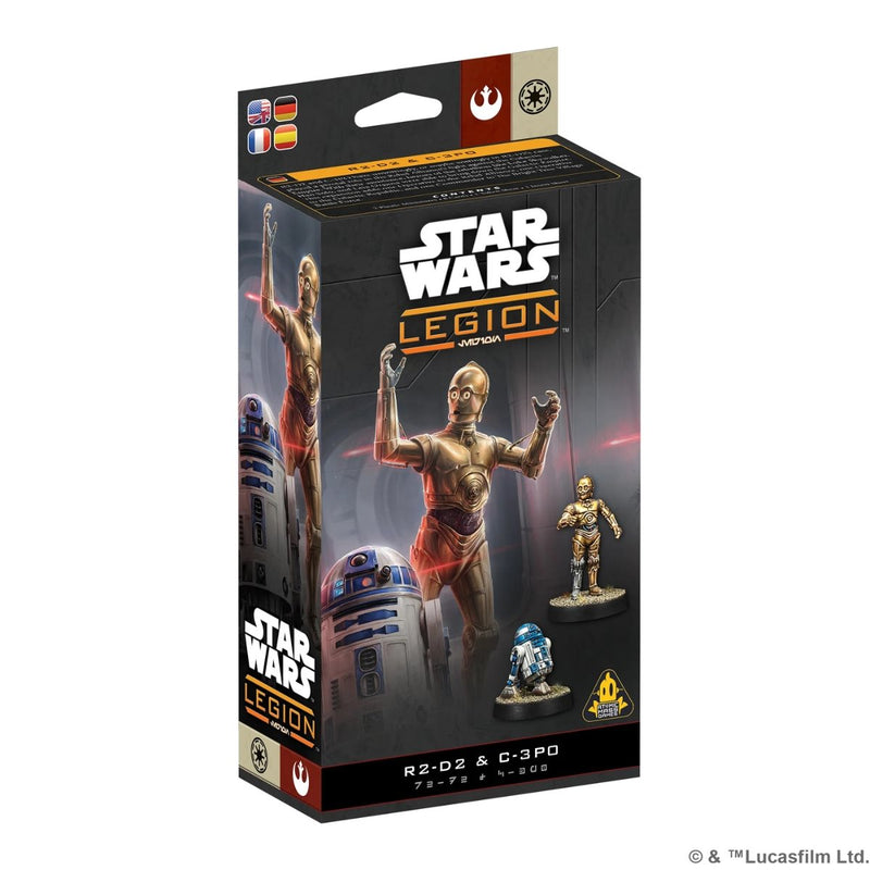 SWQ142 Star Wars Legion R2-D2 & C-3PO Operative Expansion