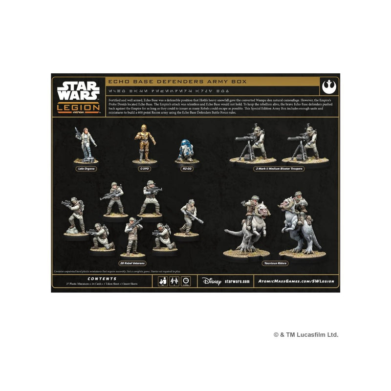 Star Wars Legion Battle Force Starter Set: Echo Base Defenders Special Edition