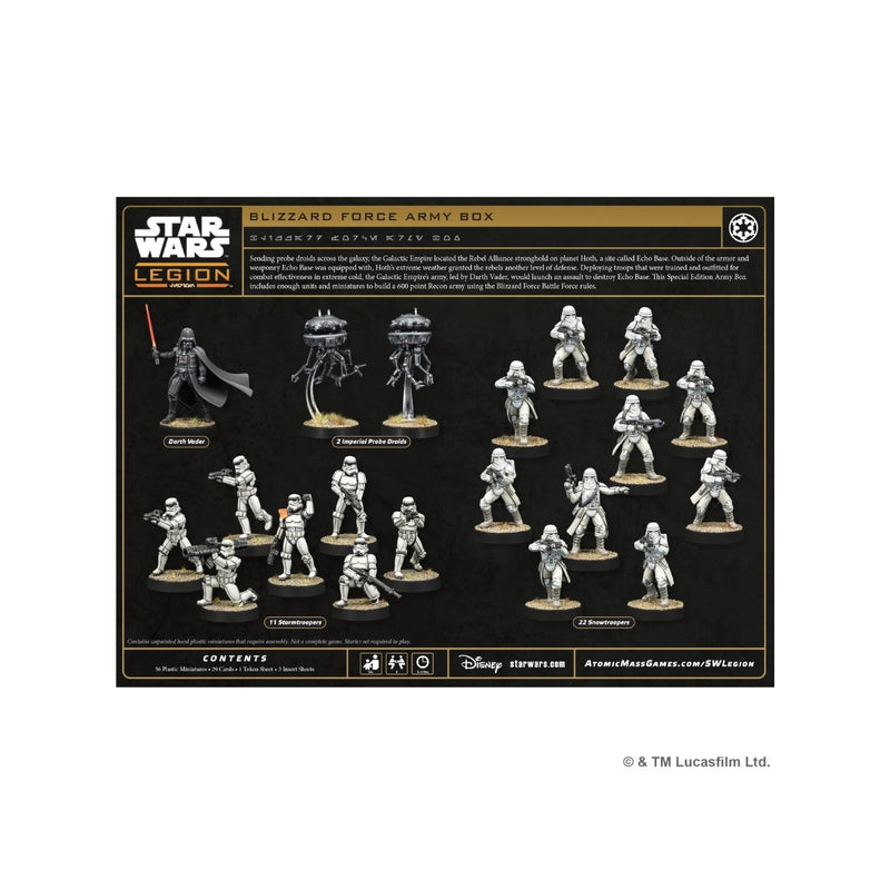 Star Wars Legion Battle Blizzard Force Special Edition Army Box