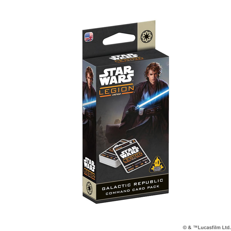 *Pre-Order* Star Wars Legion: Galactic Republic Command Card Pack *Releases Friday, November 7th*