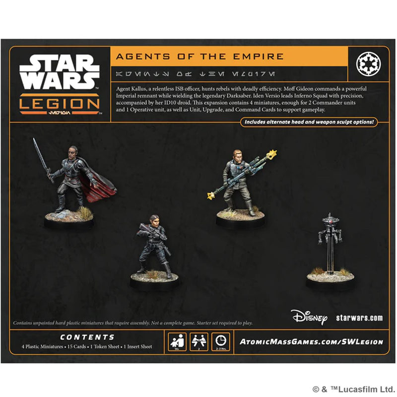 *Pre-Order* Star Wars Legion: Agents Of The Empire *Releases August 14th 2026*