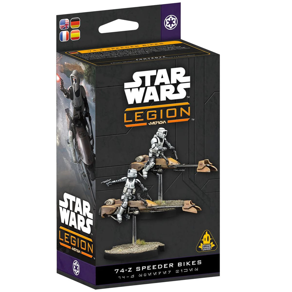 Pre-Order* ATOSWQ207 Star Wars: Legion: 74-Z Speeder Bikes Unit *Rele