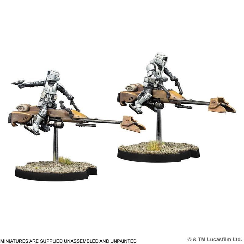 ATOSWQ207 Star Wars: Legion: 74-Z Speeder Bikes Unit