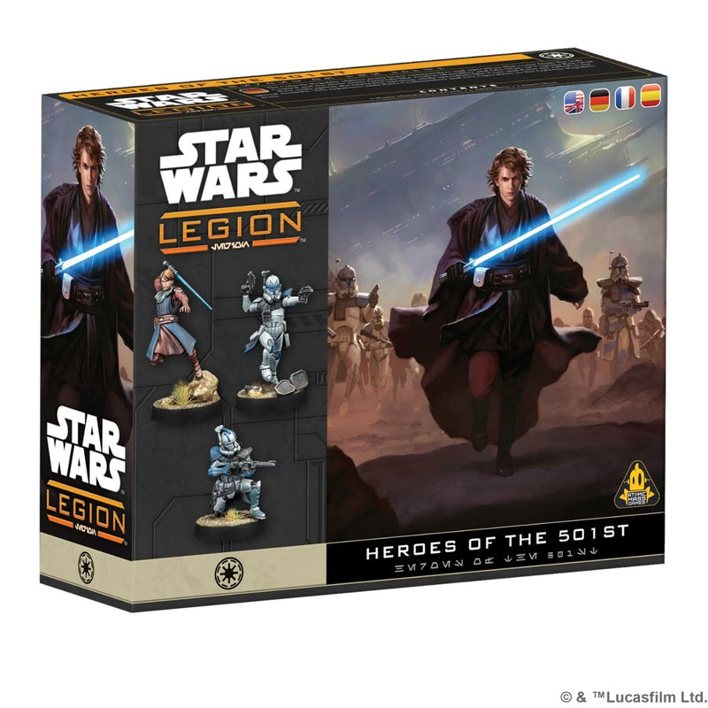 ATOSWQ21 Star Wars Legion Heroes Of The Clone Army