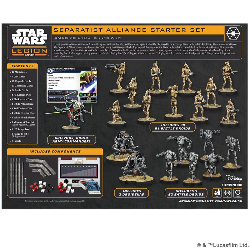 Star Wars Legion: Seperatist Alliance - Starter Set