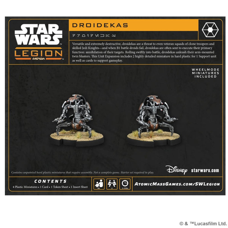 SWQ36 Star Wars Legion Droidekas