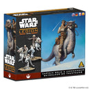 Star Wars Legion Battle Han Solo and Luke Skywalker on Tauntaun