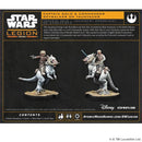 Star Wars Legion Battle Han Solo and Luke Skywalker on Tauntaun